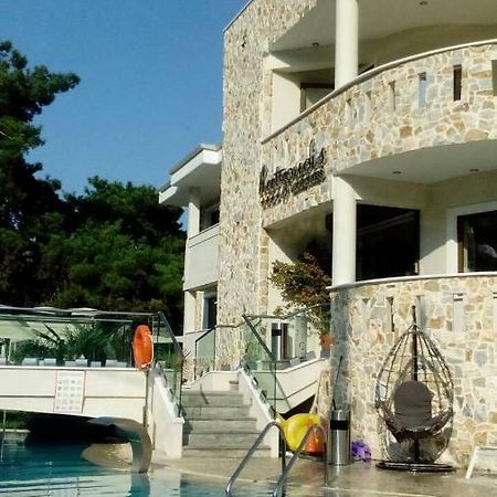 Hatzoudis Luxury Suites Chrysi Ammoudia Ngoại thất bức ảnh
