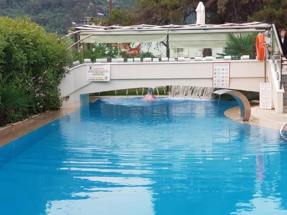 Hatzoudis Luxury Suites Chrysi Ammoudia Ngoại thất bức ảnh