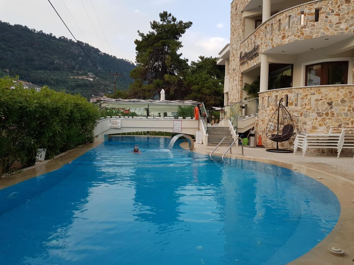 Hatzoudis Luxury Suites Chrysi Ammoudia Ngoại thất bức ảnh