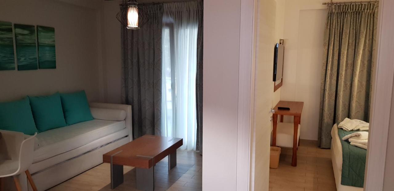 Hatzoudis Luxury Suites Chrysi Ammoudia Ngoại thất bức ảnh