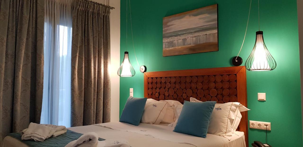 Hatzoudis Luxury Suites Chrysi Ammoudia Ngoại thất bức ảnh