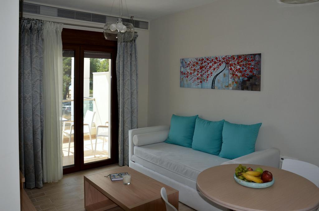 Hatzoudis Luxury Suites Chrysi Ammoudia Ngoại thất bức ảnh