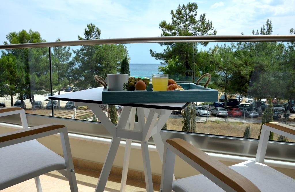 Hatzoudis Luxury Suites Chrysi Ammoudia Ngoại thất bức ảnh