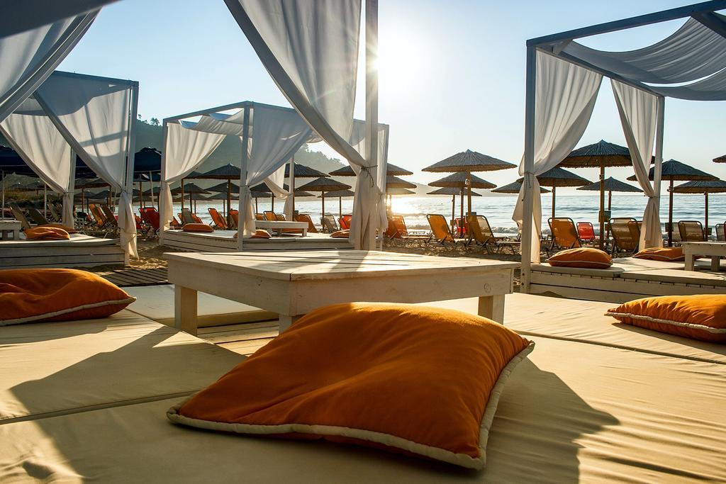 Hatzoudis Luxury Suites Chrysi Ammoudia Ngoại thất bức ảnh