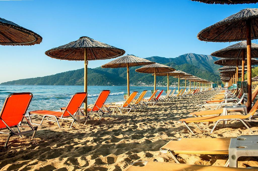 Hatzoudis Luxury Suites Chrysi Ammoudia Ngoại thất bức ảnh