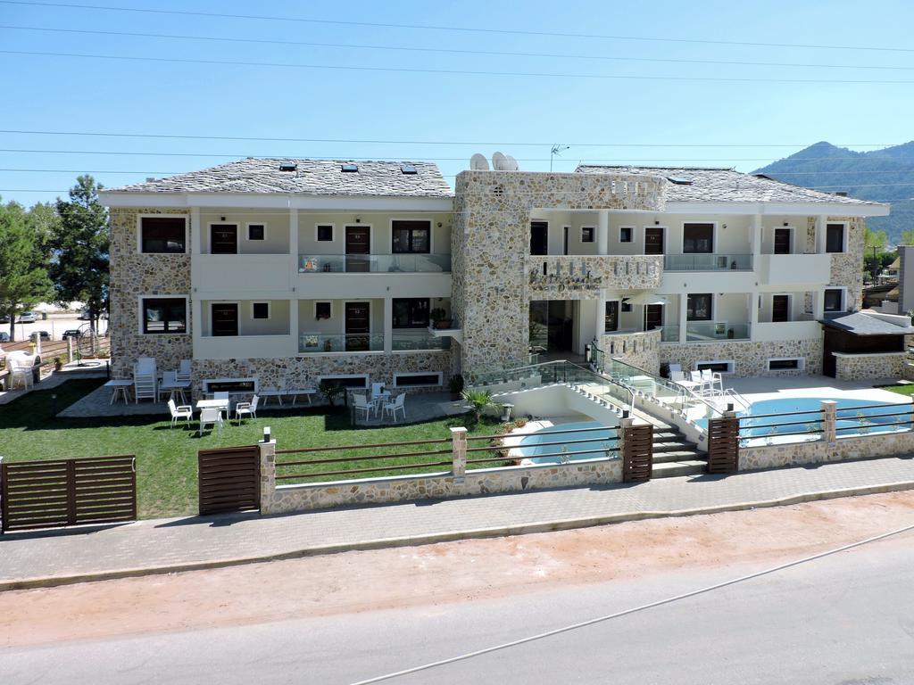 Hatzoudis Luxury Suites Chrysi Ammoudia Ngoại thất bức ảnh
