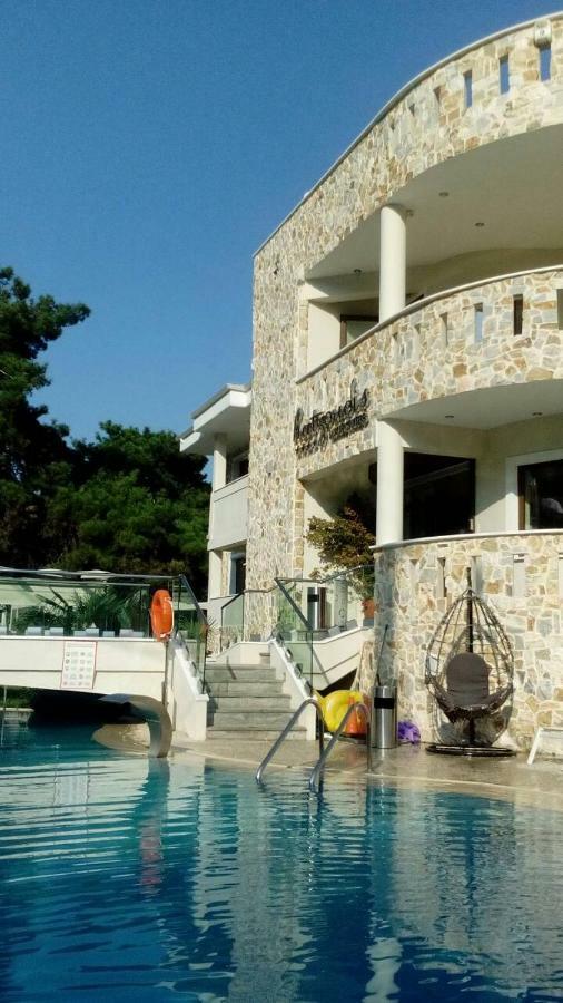 Hatzoudis Luxury Suites Chrysi Ammoudia Ngoại thất bức ảnh